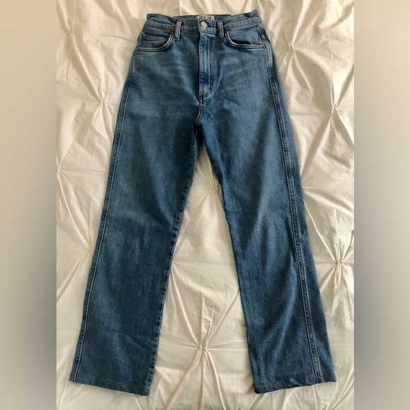 Agolde 90’s Pinch Waist Jeans Size 25 - Picture 1 of 8